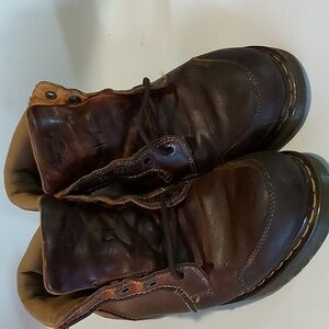 Shoes, Dr. Martens,  size US 11, brown leather.